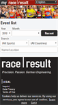 Mobile Screenshot of my1.raceresult.com